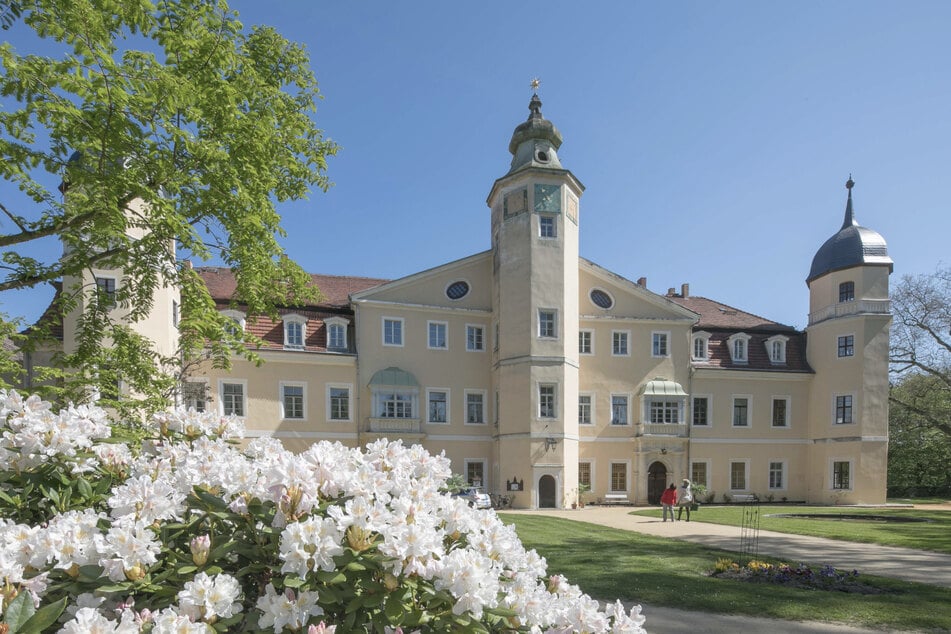 Hier noch ganz frühlingshaft zu sehen, aber auf Schloss Hermsdorf weihnachtet es am Wochenende. (Archivbild)