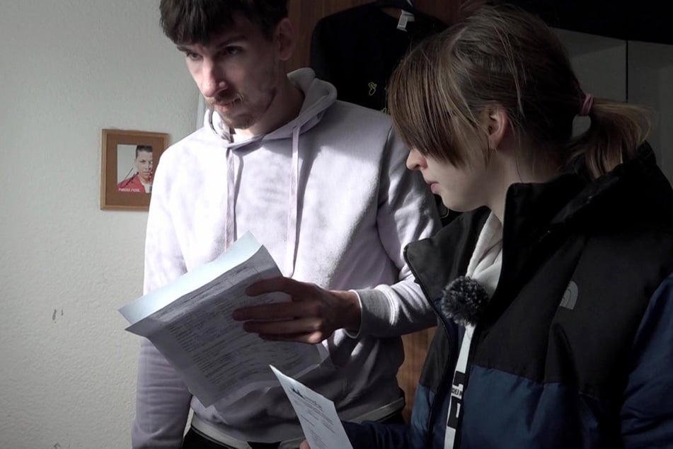 Müssen wieder Bürgergeld beantragen: Maik und Jasmin.