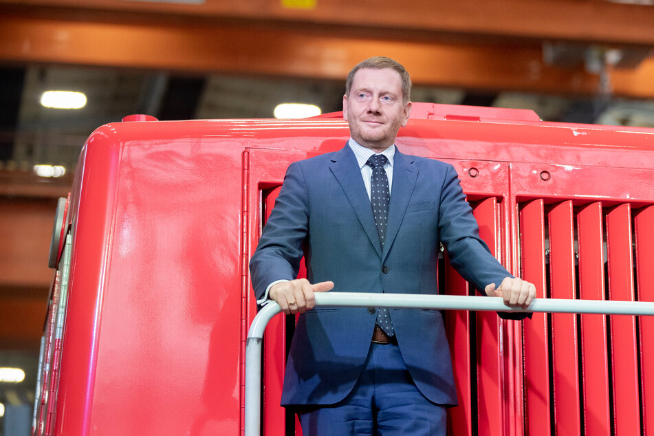 Sachsens Ministerpräsident Michael Kretschmer (46, CDU).