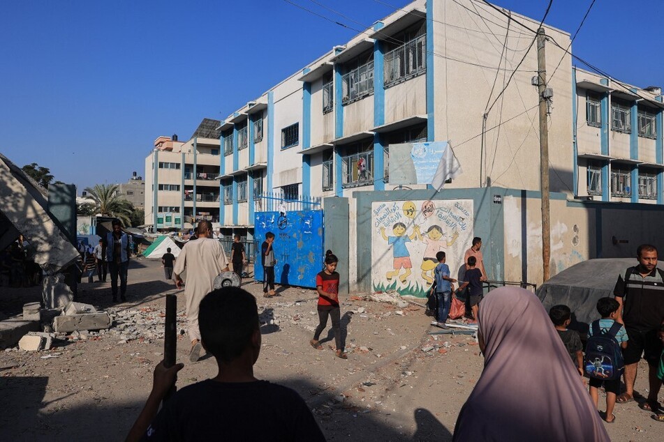 Die von der UN-betriebene Schule wurde bei dem israelischen Angriff zerstört.