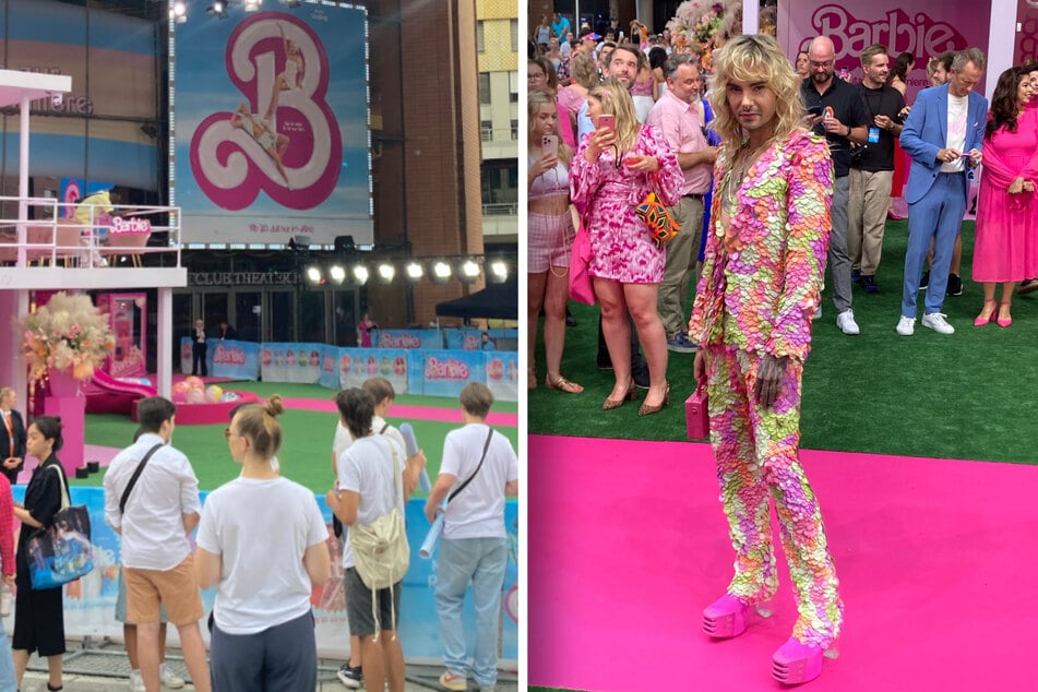 Passend zur Barbie-Filmpremiere kam Bill Kaulitz (33) mit einem auffälligen Look auf den pinkfarbenen Teppich. Zwei Stars konnte er dort jedoch nicht begrüßen.