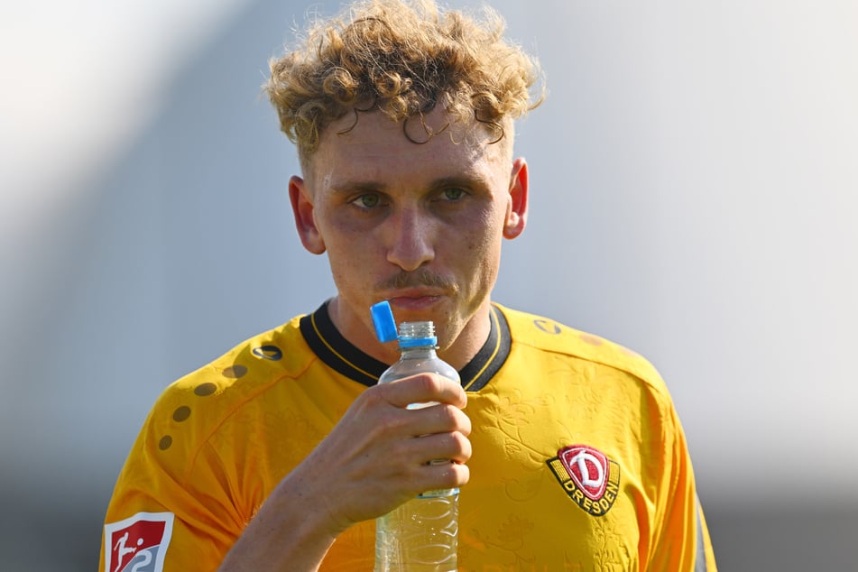 Schätzt die Atmosphäre im Wohnzimmer der Schwarz-Gelben: Dynamo-Akteur Luca Herrmann (27).