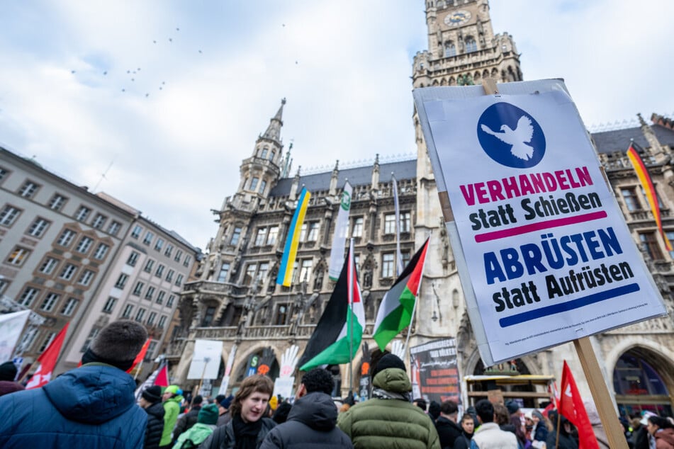 Zwischen Marienplatz und Stachus soll am Samstag eine Demonstration gegen die Sicherheitskonferenz stattfinden.