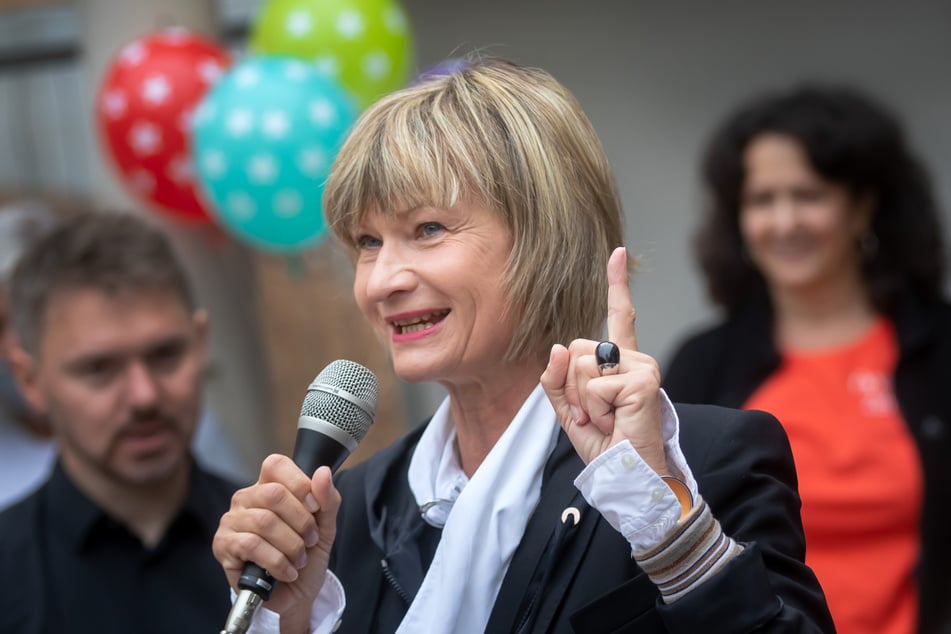 OB Barbara Ludwig (58, SPD) weihte diese Woche gleich zwei neue Kindergärten ein.