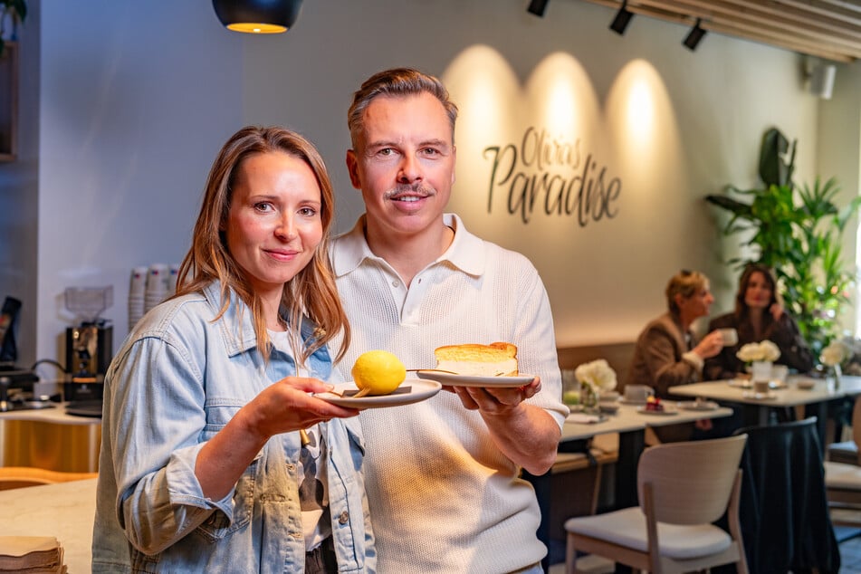 Tino Piontek (46) alias DJ Purple Disco Machine und seine Frau Sabrina sind jetzt stolze Café-Besitzer.
