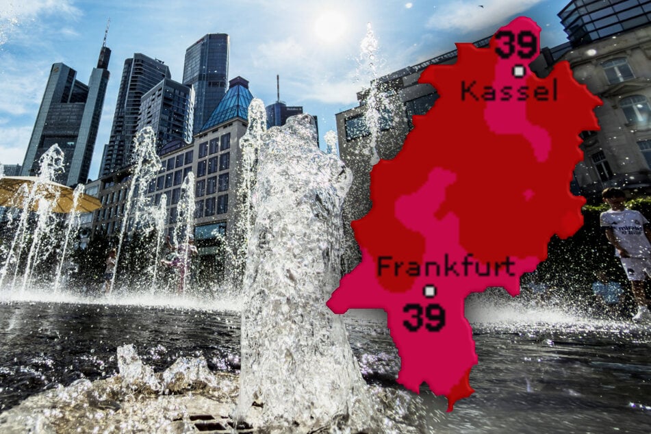 Das Wetter in Frankfurt und dem Rest von Hessen hat es in sich, viele Menschen leiden unter den Temperaturen.