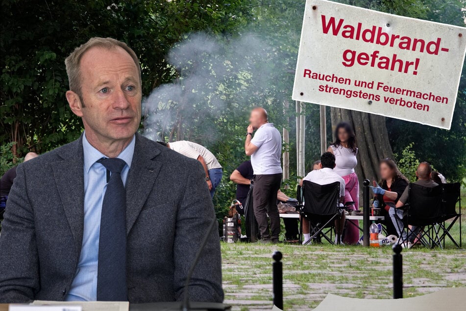 Chemnitz: Kein offenes Feuer in Chemnitz: Wie laufen die Kontrollen zum Grillverbot?
