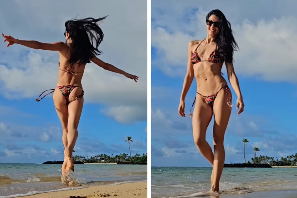 Rebecca Mir im sexy Bikini am Strand: Darum sorgt dieses Reel gerade für eine heftige Diskussion!