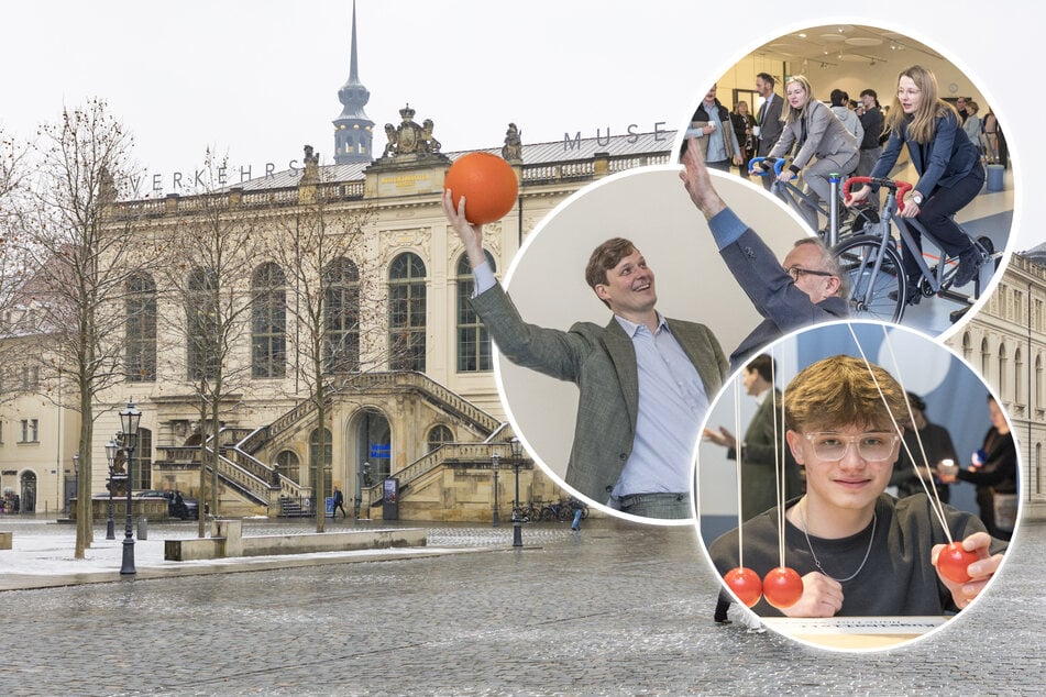 Dresden: Naturwissenschaften im Verkehrsmuseum: Anfassen ausdrücklich erlaubt