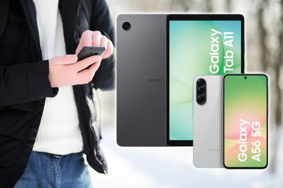 Samsung Galaxy A56 inklusive Tab A11 gratis zum Hammerpreis sichern