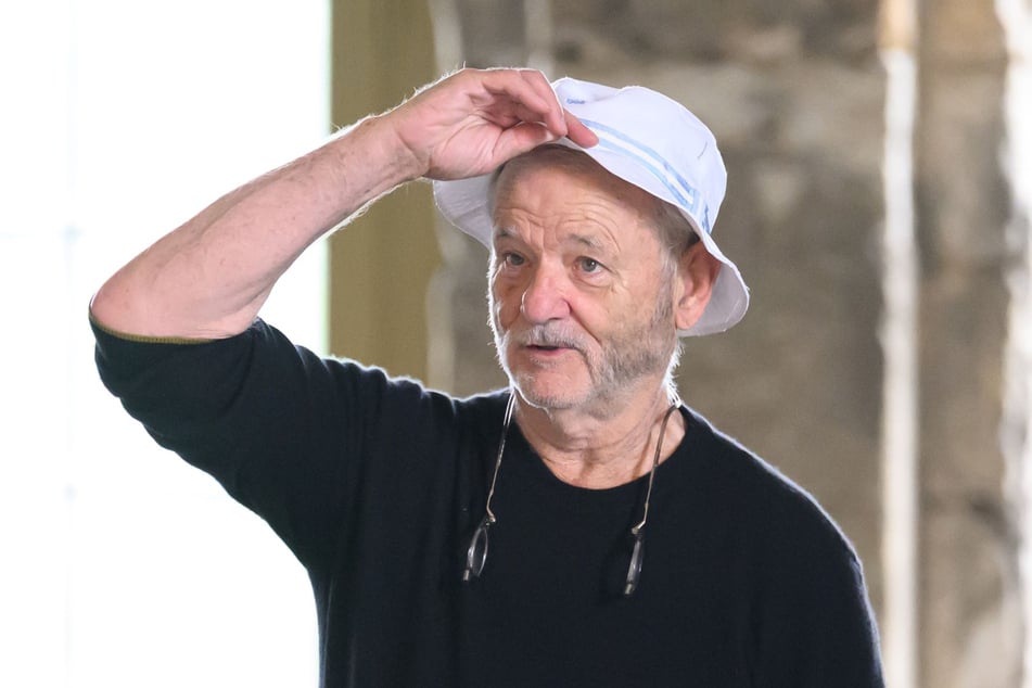 Hut ab! US-Schauspieler Bill Murray (75) war der Star zum Abschluss der Dresdner Musikfestspiele.