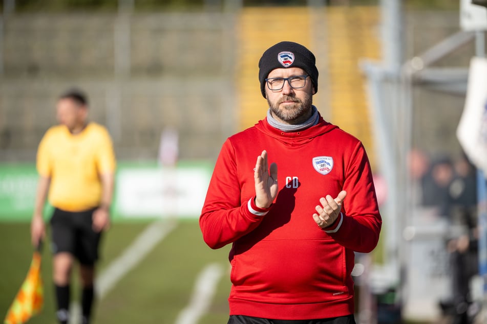 Vereinsvorstand Christian Blanck (47) gab in der Rückrunde auch den Trainer des Rostocker FC.