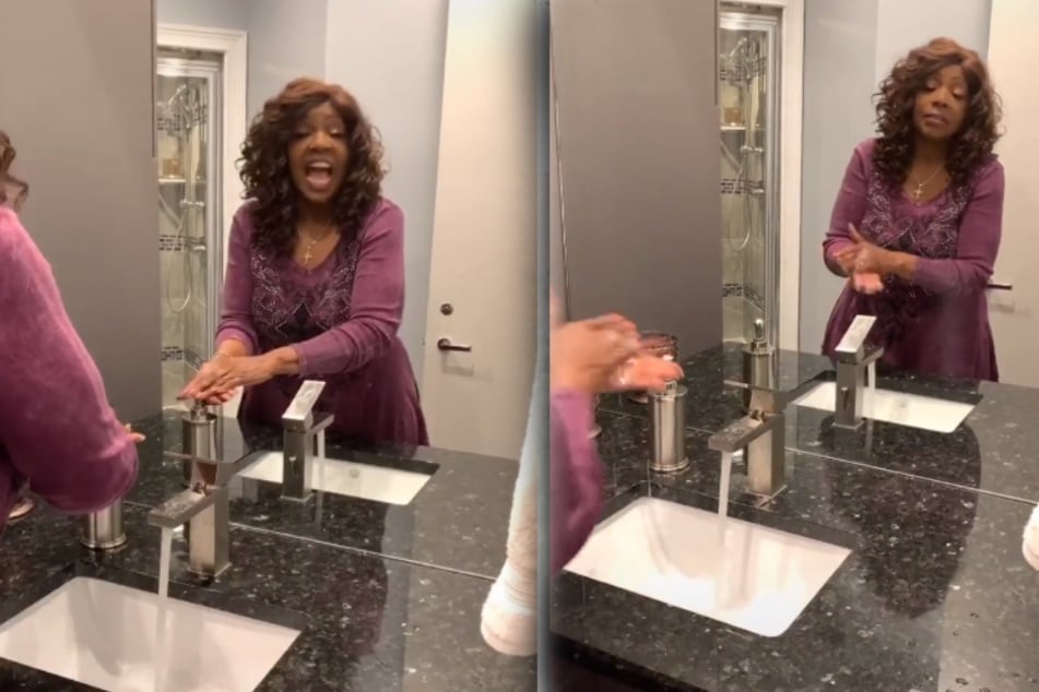 Gloria Gaynor (70) wäscht sich die Hände zu "I Will Survive"