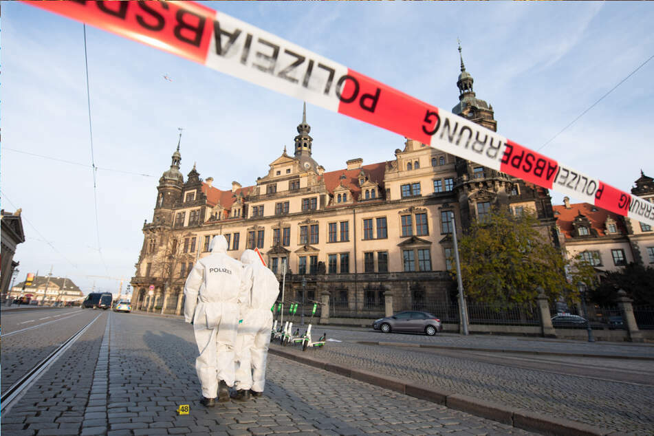 Im November 2019 brachen die Täter in das Residenzschloss und das Grüne Gewölbe in Dresden ein.