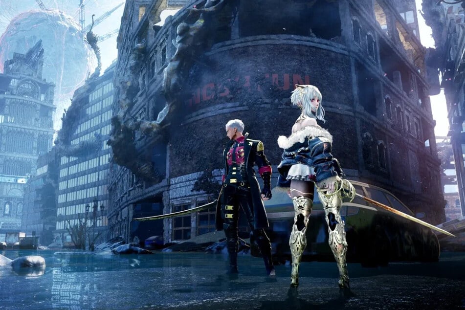 Im neuen Anime-Soulslike "Code Vein 2" nehmt Ihr es wieder mit zahlreichen Monstern auf.