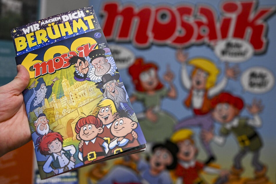 Berlin: 600. Ausgabe der DDR-Comiczeitschrift "Mosaik"