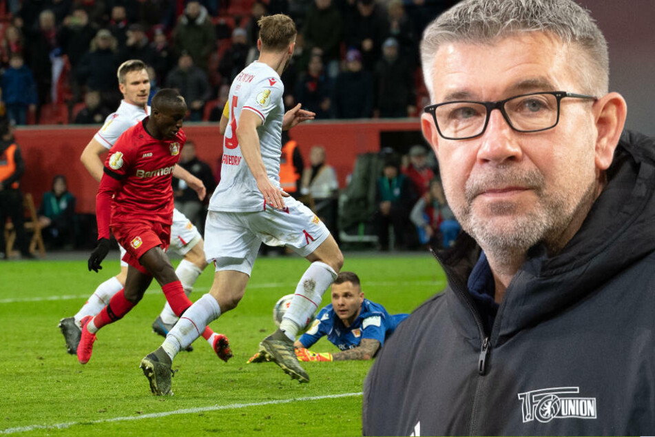 Union-Coach Urs Fischer (54, r.) sieht in den drei Niederlagen seiner Mannschaft gegen Bayer 04 Leverkusen einen Entwicklungsprozess und will gegen die Werkself im vierten Spiel endlich punkten.