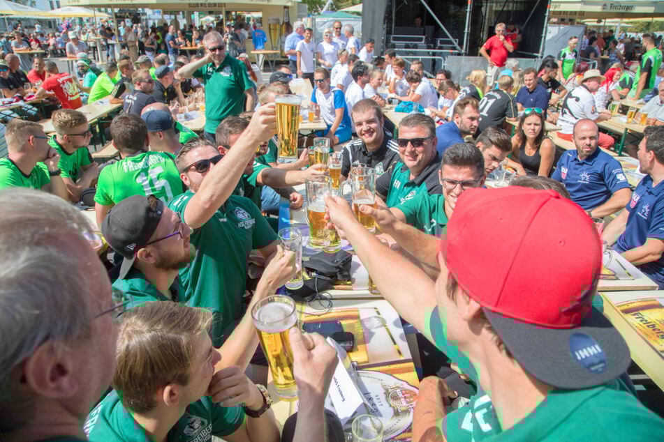 Sportvereine können in Vereinskleidung für ein buntes Bild auf dem Brauhausfest sorgen.