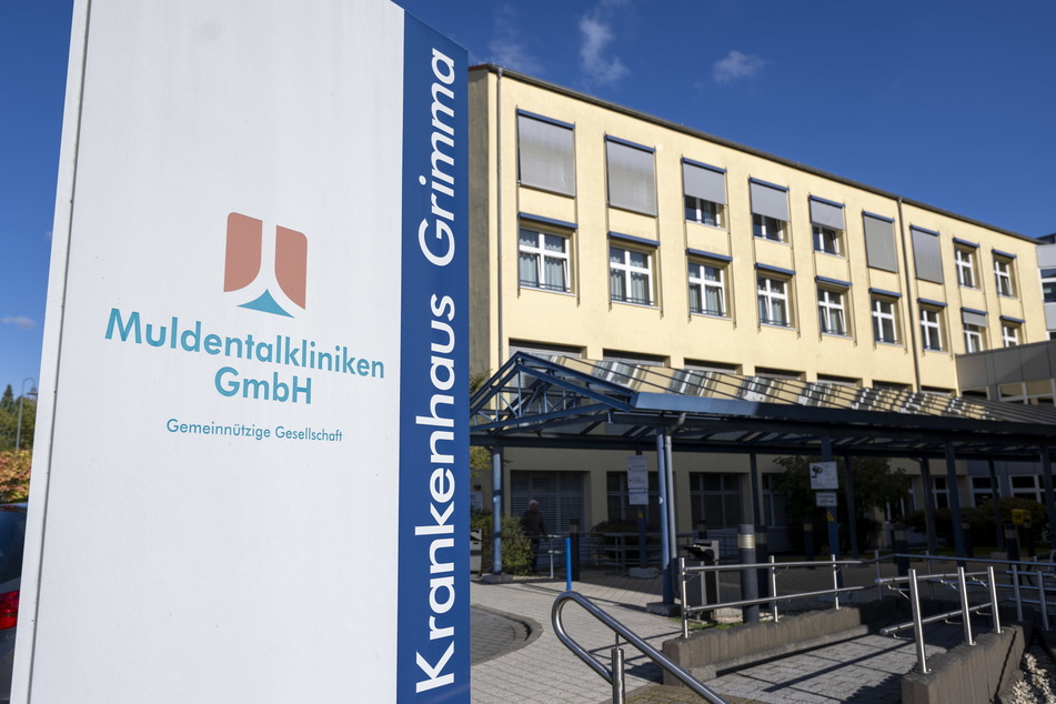 Die in Trägerschaft des Leipziger Landkreises stehenden Muldentalkliniken, hier das Krankenhaus in Grimma, stehen zum Verkauf.