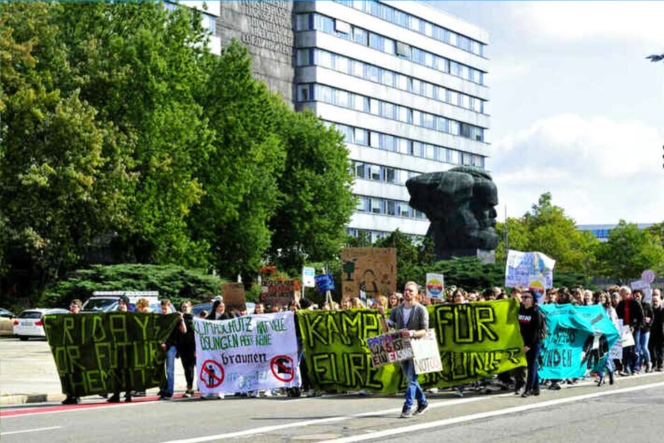 Die "Fridays for Future"-Anhänger in Chemnitz gehen am Freitag wieder auf die Straße.