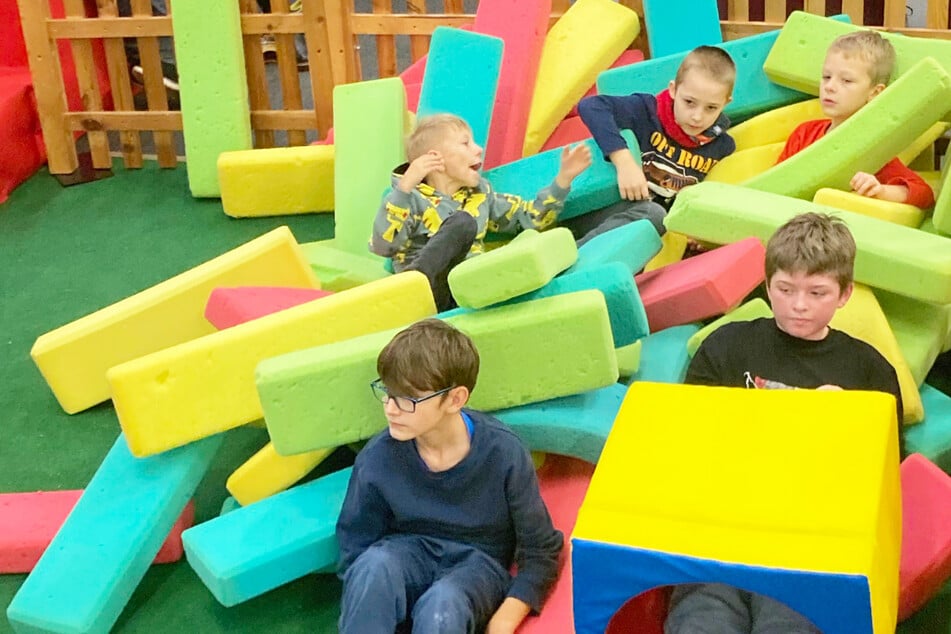 In Siebenlehn können Kinder hier in den Sommerferien kostenlos toben