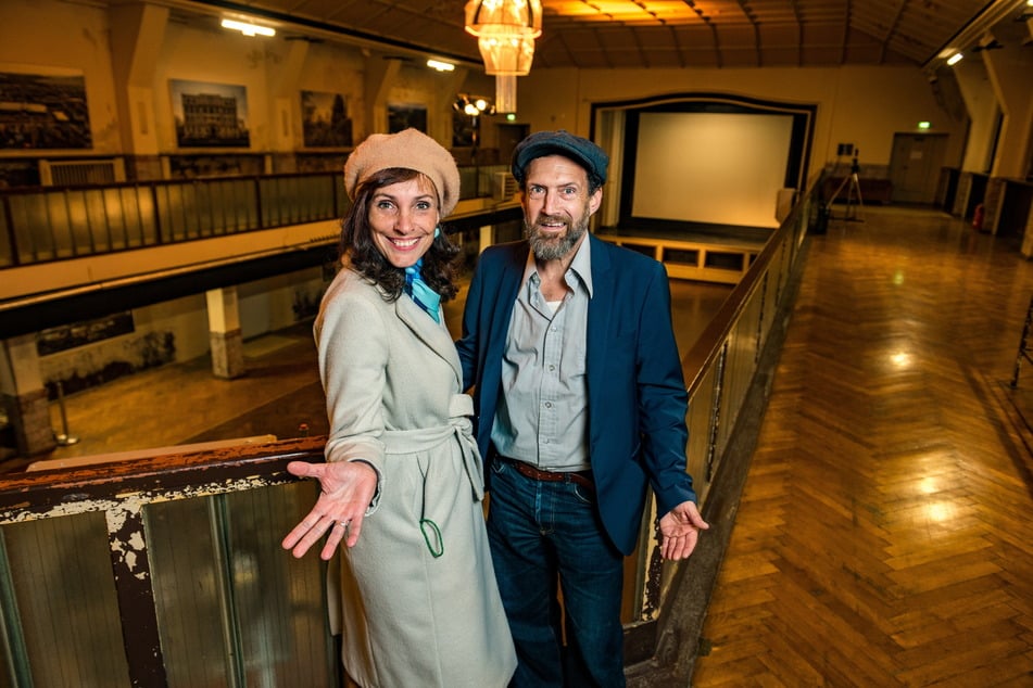 Kerstin Klauer-Hartmann (55) und Marc Hartmann (56) haben den "Tanztee" mit Bigband aus der Taufe gehoben.