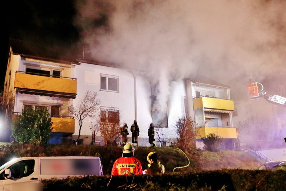 Es kam zu einer starken Rauchentwicklung.