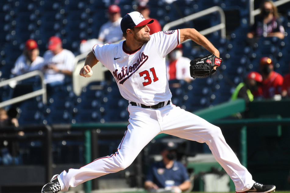 Former Nationals starting pitcher Max Scherzer will head west with teammate Trea Turner as part of a trade with the LA Dodgers.