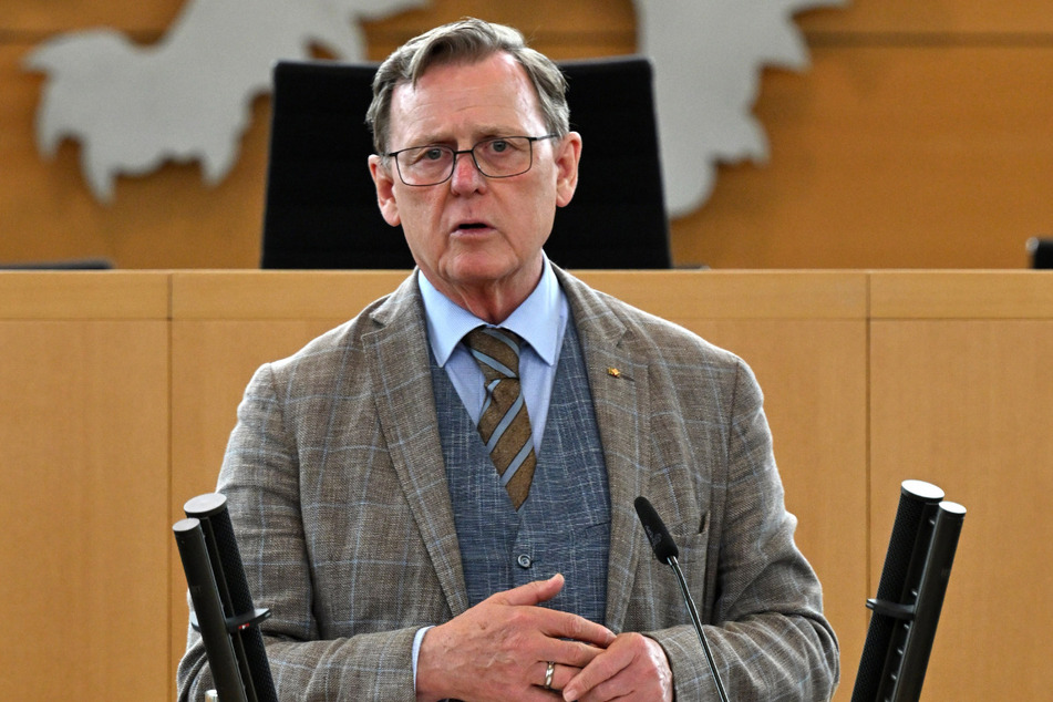 Thüringens Ministerpräsident Bodo Ramelow (68, Linke) würde je nach Wahlergebnis auch mit dem Bündnis Sahra Wagenknecht (BSW) koalieren.