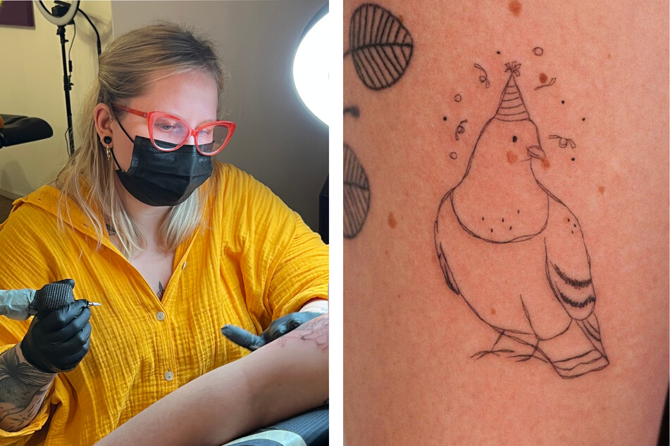 Große Nachfrage nach Tauben-Tattoos bei deutscher Tä­to­wie­re­rin: Das ist der Grund