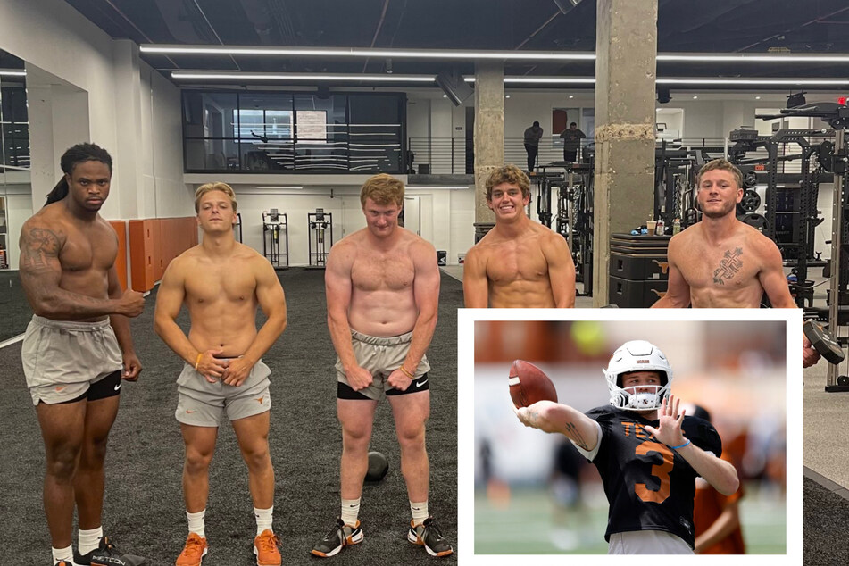 exas quarterback Quinn Ewers revealed the backstory to the jaw-dropping photo that stunned college football fans