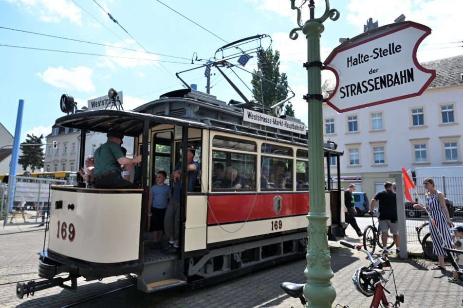 Das Straßenbahnmuseum Chemnitz feiert das 100-jährige Bestehen vom Stadtbus.