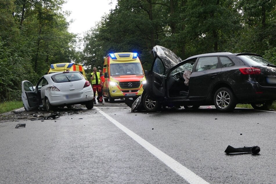 Auch ein Rettungshubschrauber kam zum Einsatz.