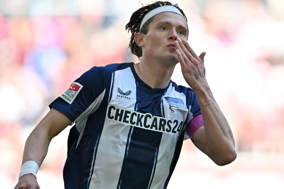 Ein Verbleib von Fabian Reese (28) bei Hertha BSC ist unsicher.