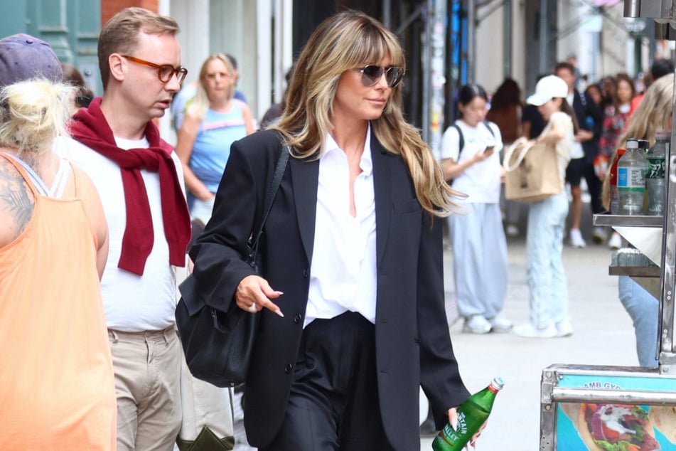 Heidi Klum: Am Set gesehen: Spielt Heidi Klum im zweiten Teil von diesem Kultfilm mit?