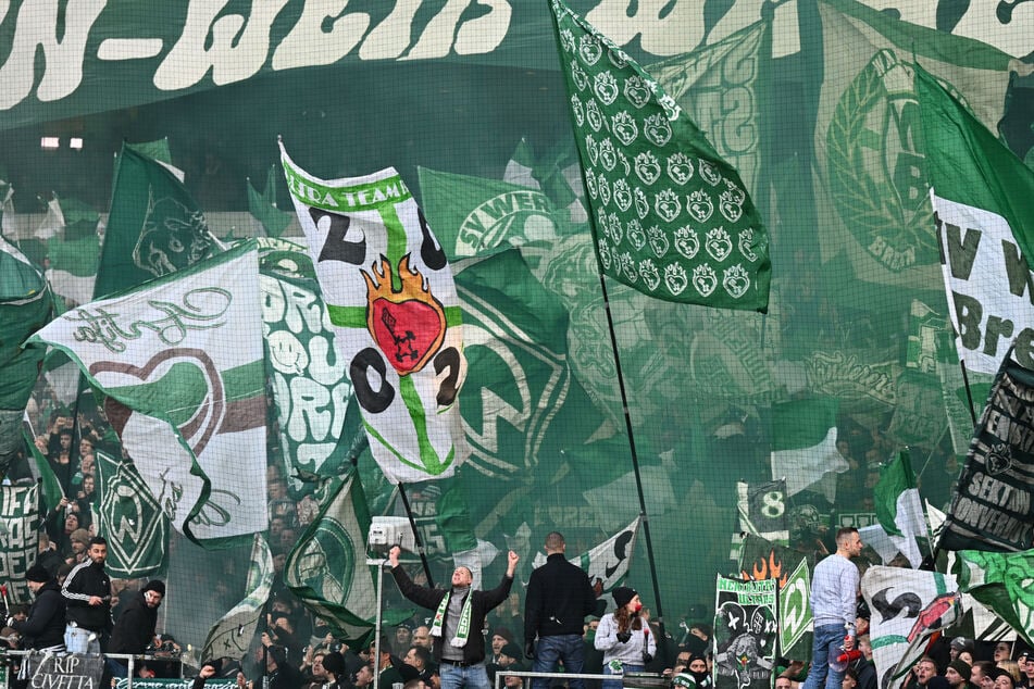 Im Weserstadion bekommt der SVW reichlich Unterstützung von den Rängen.