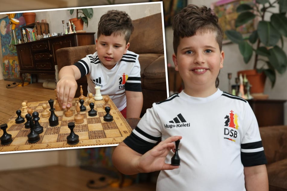 Leipzig: Neuer Trainer, EM und eigener TikTok-Kanal: Schachtalent Hugó (9) startet richtig durch