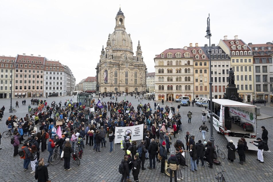 Am Freitag demonstrierte "Fridays for Future" in Dresden.