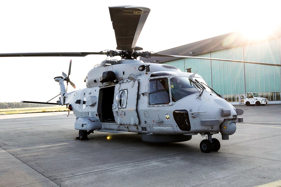 Ein Marinehubschrauber vom Typ NH90 "Sea Lion" wird Teil der Übung sein.