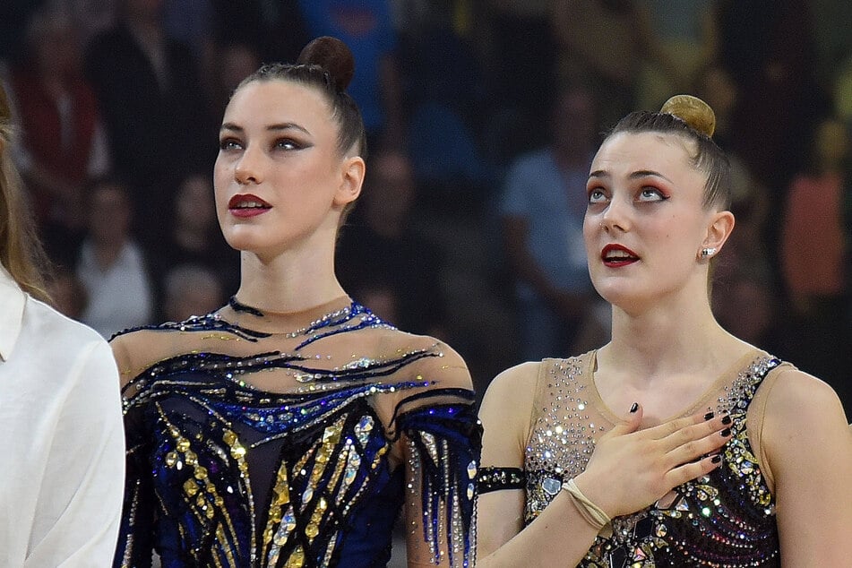 Darja Varfolomeev (18, l.) geht für den TSV Schmieden bei den Finals in Dresden an den Start.