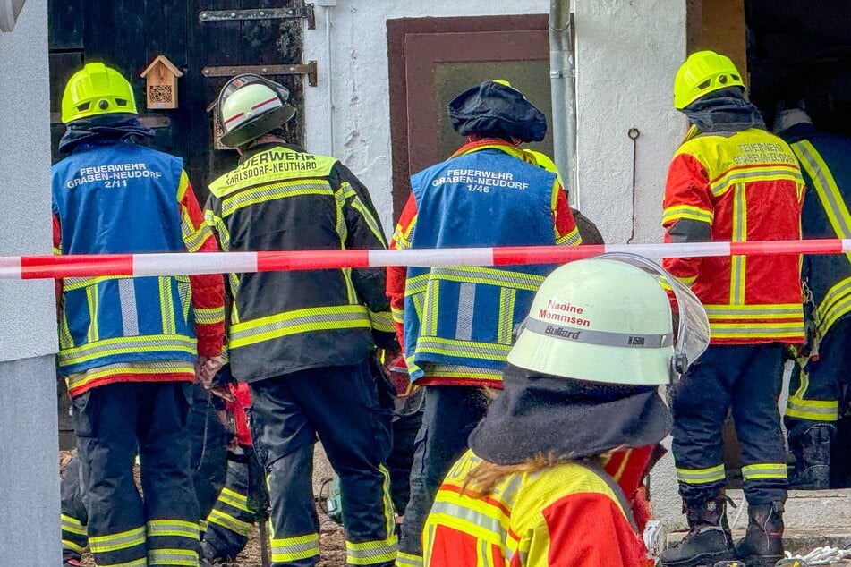 Die Feuerwehr war mit zahlreichen Kräften am Einsatzort.