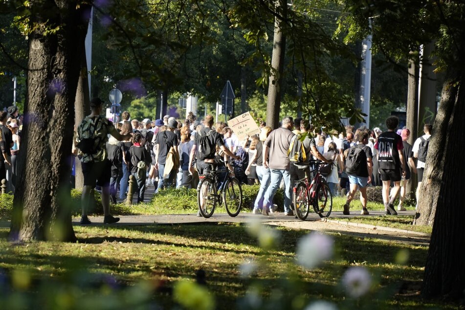 Die Klimabewegung in Leipzig zählte knapp 5000 Teilnehmer.