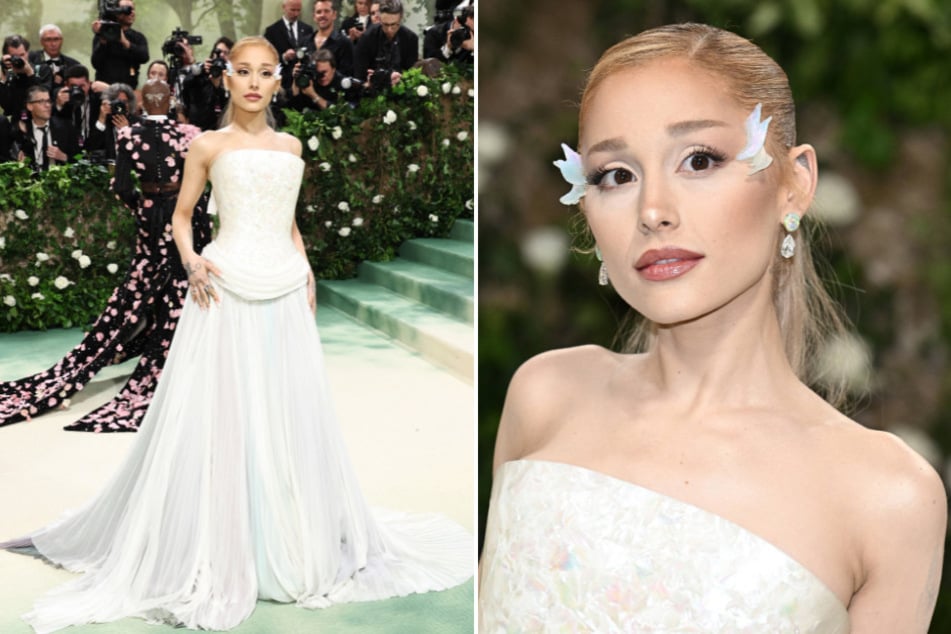 Ariana Grande spoke to Vogue about her dreamy looks at the 2024 Met Gala!