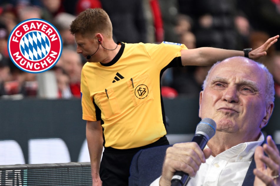 Hoeneß tobt nach Bayern-Dämpfer: "Schlechteste Leistung eines Schiedsrichter-Teams"