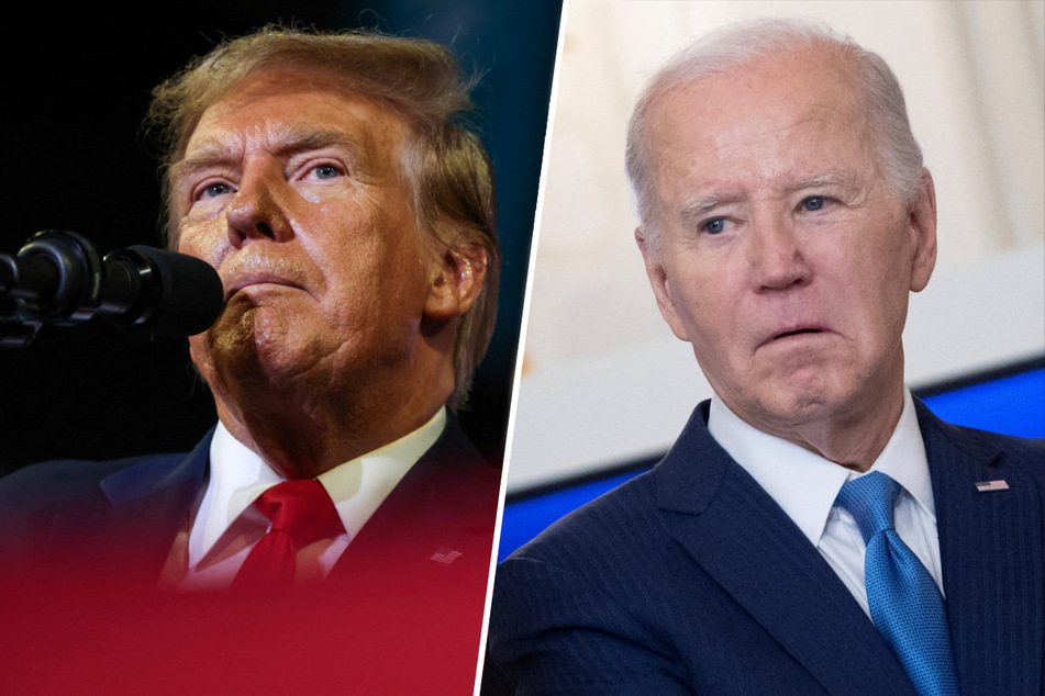 Donald Trump and Joe Biden will attend separate events in New York Thursday as they continue to hit the campaign trail.