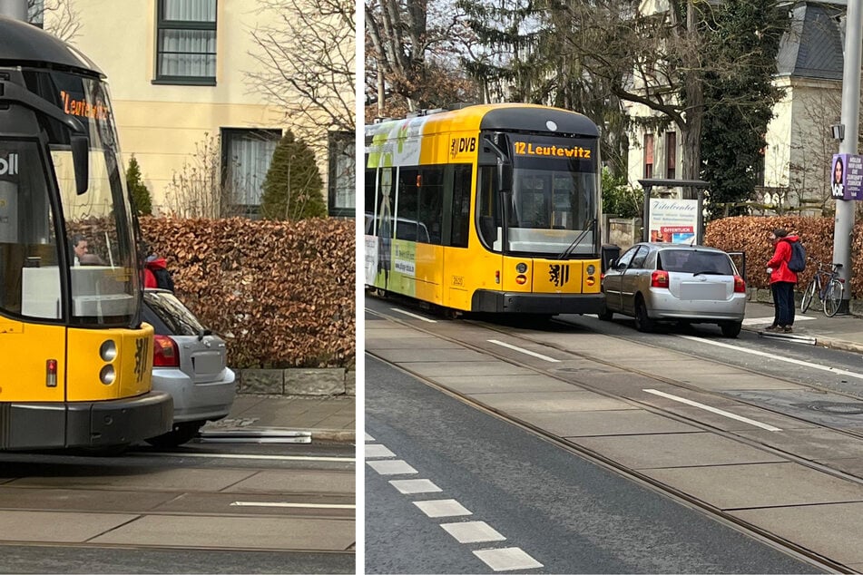 Auf der Loschwitzer Straße kam es am Mittwochnachmittag zu einem Unfall.