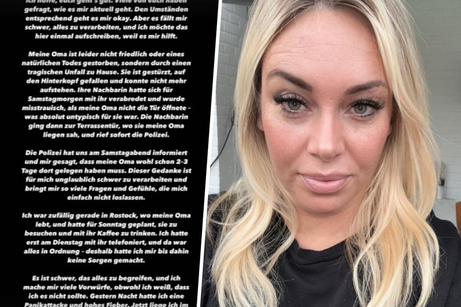 Julia Holz (37) teilte die traurigen Nachrichten mit ihren Instagram-Fans.