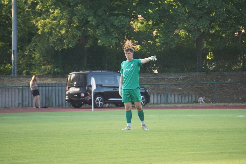 Probespieler Clemens Boldt kam nach dem Seitenwechsel zum Einsatz.