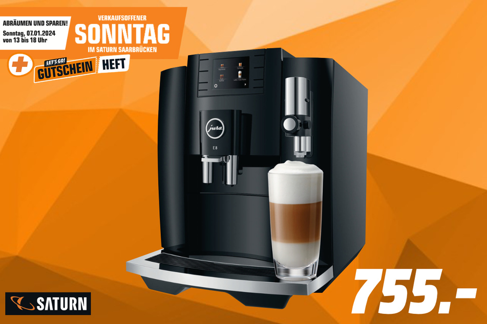Jura-Kaffeevollautomat für 755 Euro.