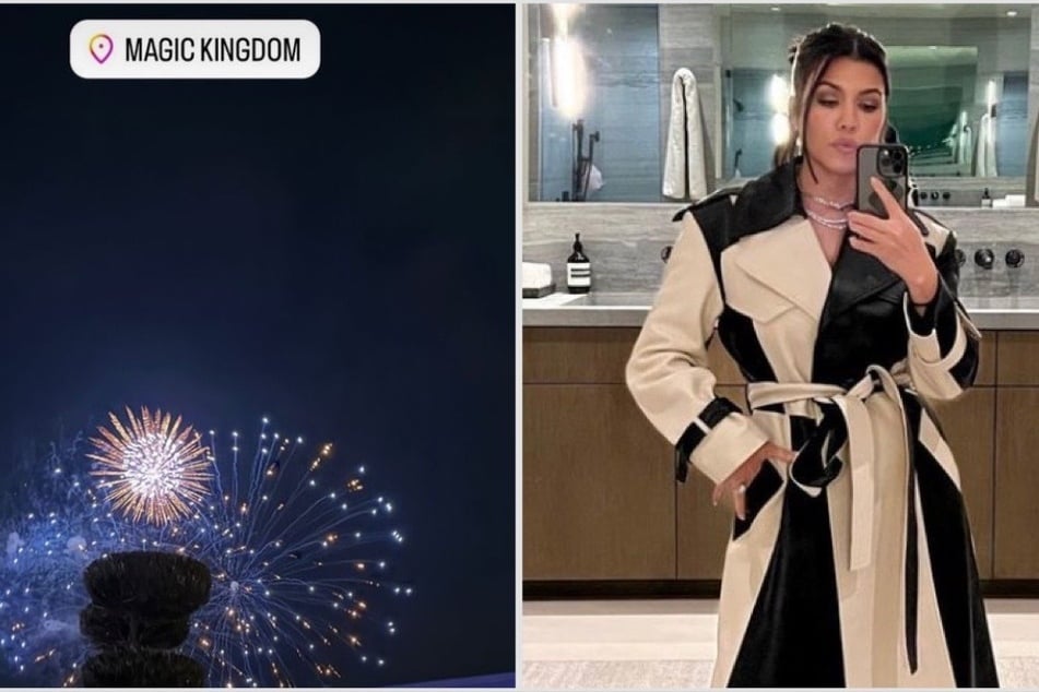 Kourtney Kardashian shares magical look at Disney World trip